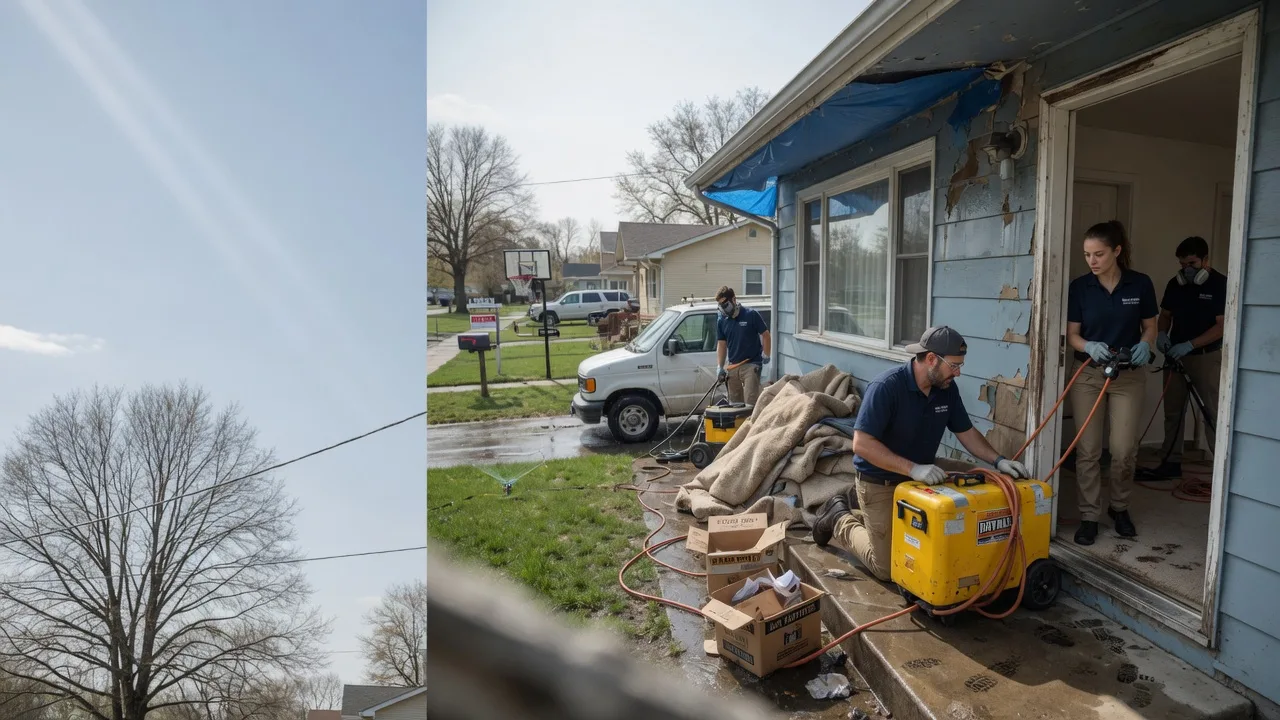 Basement Flood Cleanup in Maryville, MO near me